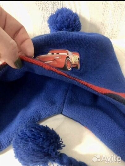 Шапки зимние, демисезон пакетом на 2 года мальчик