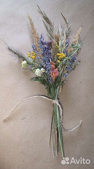 Букет из сухоцветов, лаванда