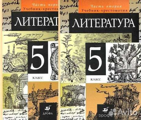 Учебник- хрестоматия Литература 5,6 класс