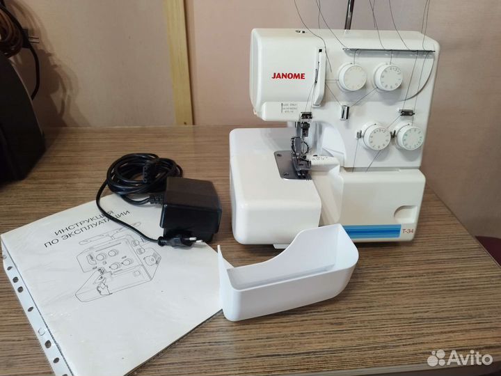 Оверлок Janome модель Т-34