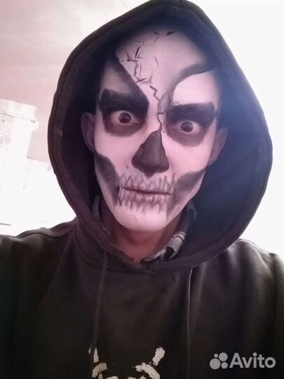 Макияж на хэллоуин