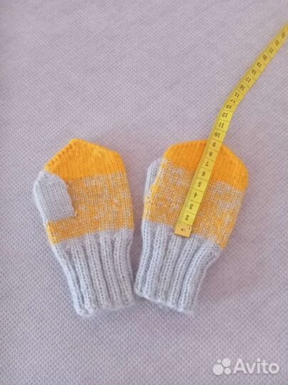 Носочки, варежки шерстяные