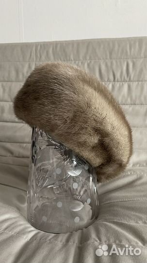 Берет норковый/норковая шапка