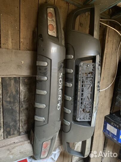 Накладки на бампер kia sorento