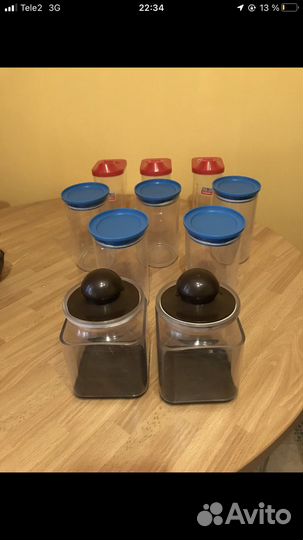 Емкости для сыпучих продуктов