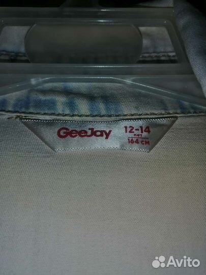 Джинсовая рубашка