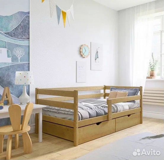 Детская кровать из массива Софа 180х80