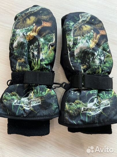 Варежки утепленные Gulliver Huppa на 7-9 лет