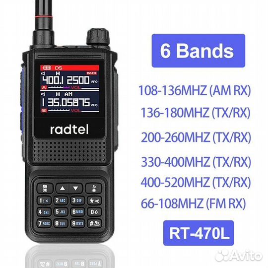 Рация Radtel RT-470L