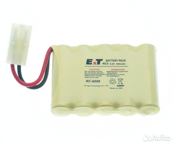 Аккумулятор ET RC-6008VTB для машинки