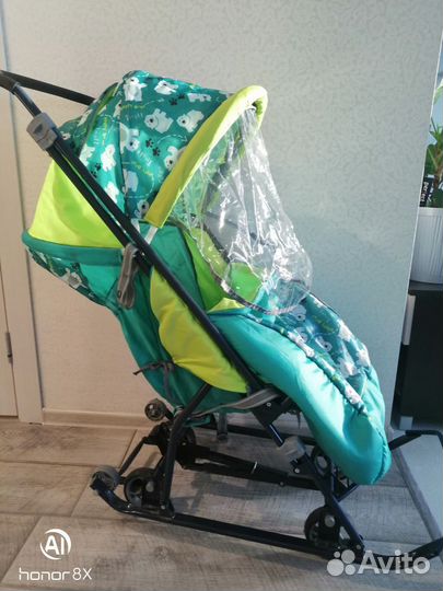 Детские санки коляска