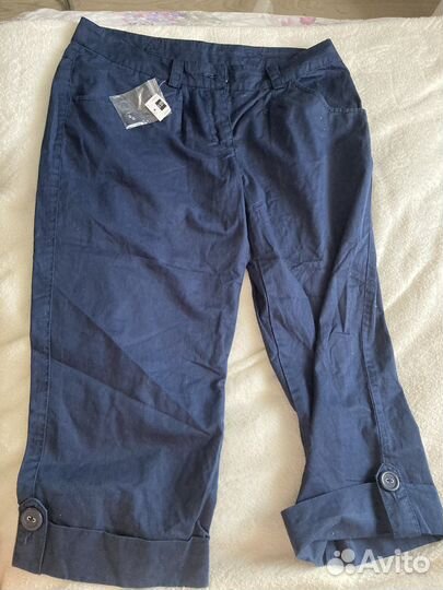 Брюки капри женские 42-44 новые