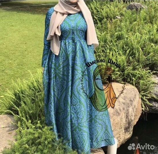 Мусульманское платье нарядное