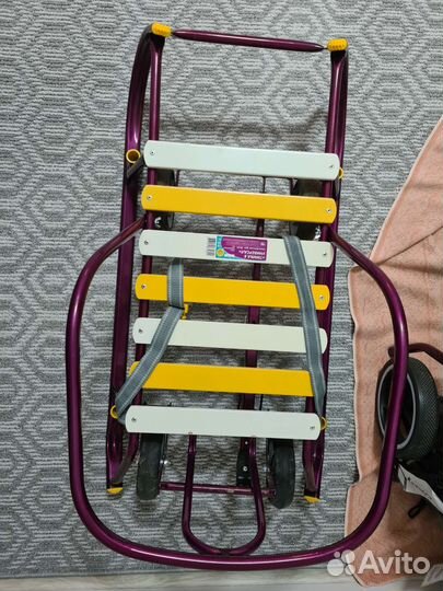 Детские санки коляска