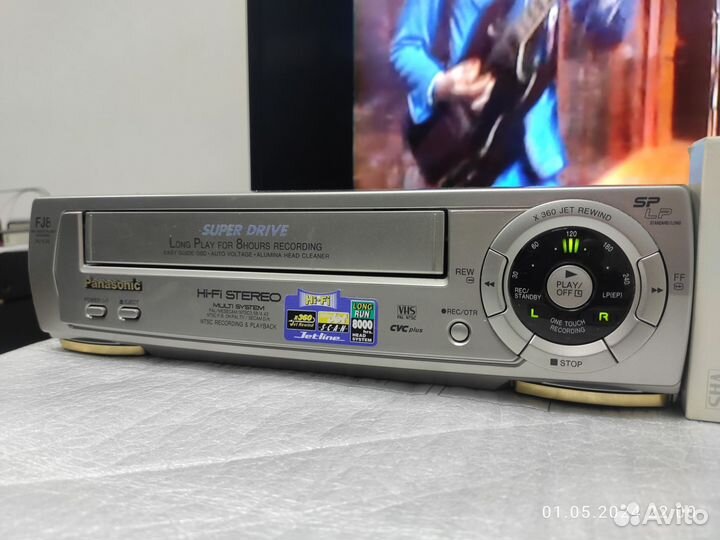Видеомагнитофон panasonic hi fi стерео