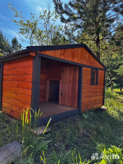 Будка для собаки утепленная