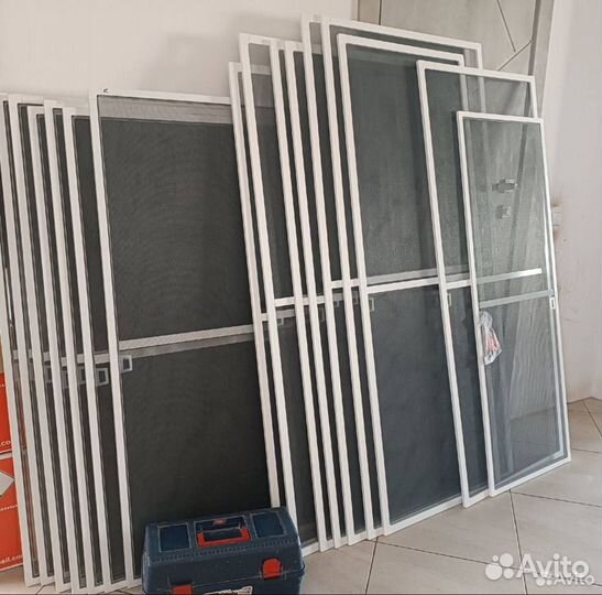 Москитные сетки антикошка, крепкое полотно