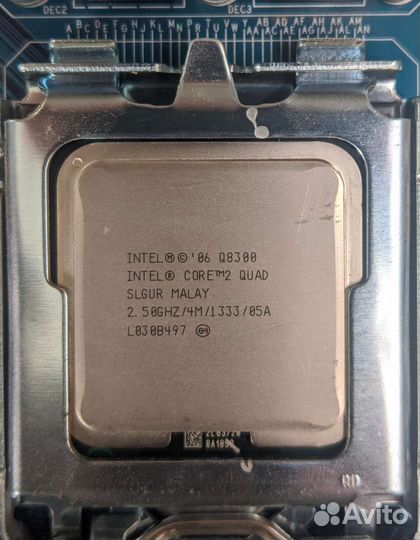 Материнская плата GA-G41MT-S2, LGA775 + Quad Q8300