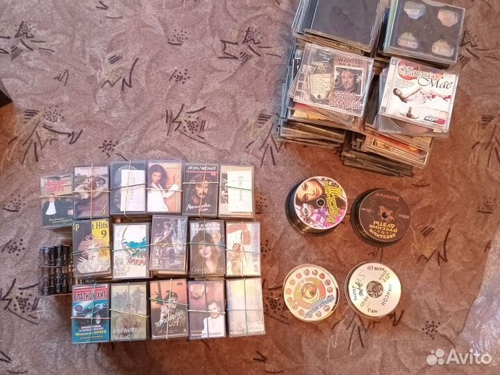 Мр3 диски и аудиокассеты