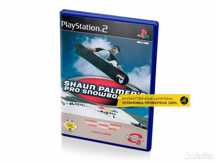 Shaun Palmers Pro Snowboarder, б/у, множ.царап., а