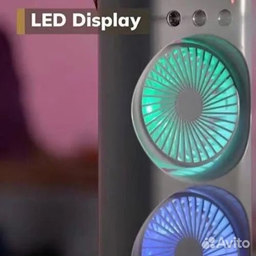 Вентилятор настольный с охлаждением воздуха