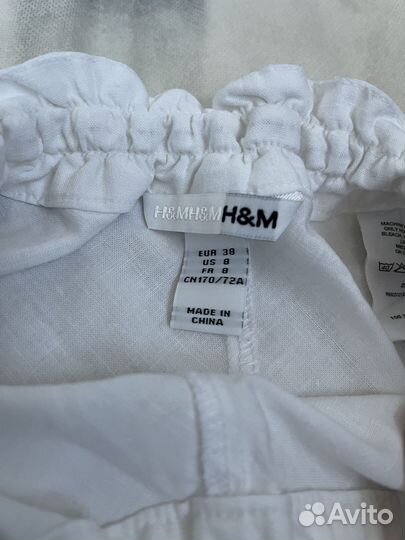 Юбка лён H&M, 38 (44RUS)