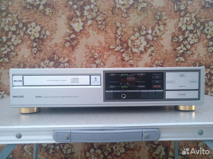 Philips CD 204 проигрыватель компакт CD 220 вольт