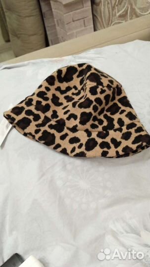 Осенняя шляпа-панама+подарок, перчатки