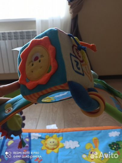 Развивающий коврик Tiny love в отличном состоянии