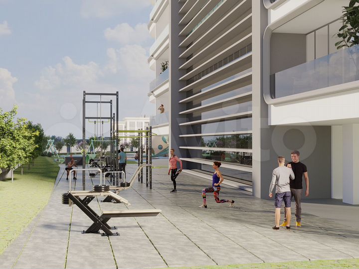 1-к. квартира, 71 м² (ОАЭ)