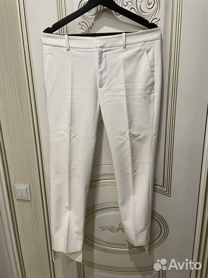 Брюки белые zara