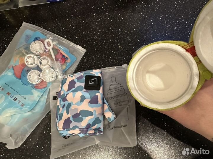 Многоразовые паучи для питания, подогреватель