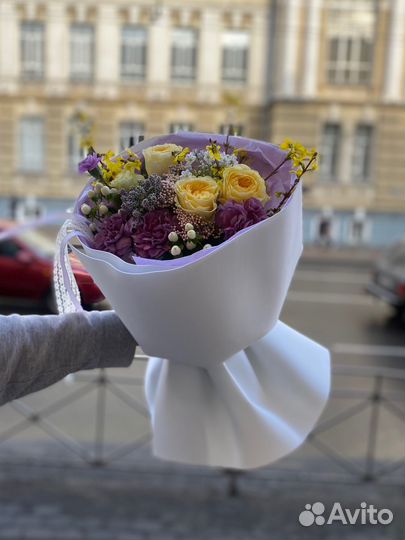 Цветы розы и букеты с доставкой 24