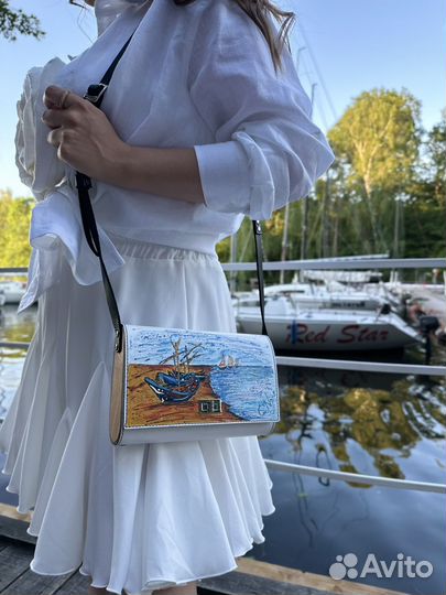 Сумка женская натуральная кожа