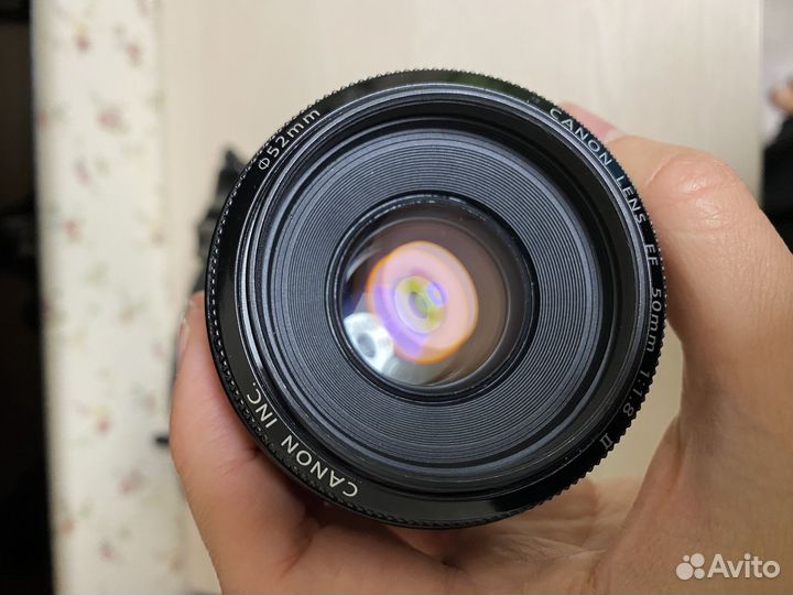 Canon 450d+Объектив 50mm f 1.8 ii
