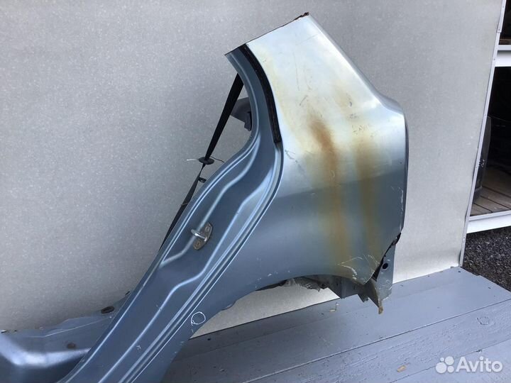 Крыло заднее левое Skoda Fabia 1999-2006