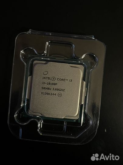 Процессор intel core i3 10100f