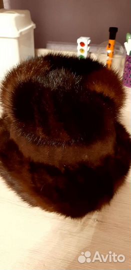 Шапка норковая женская