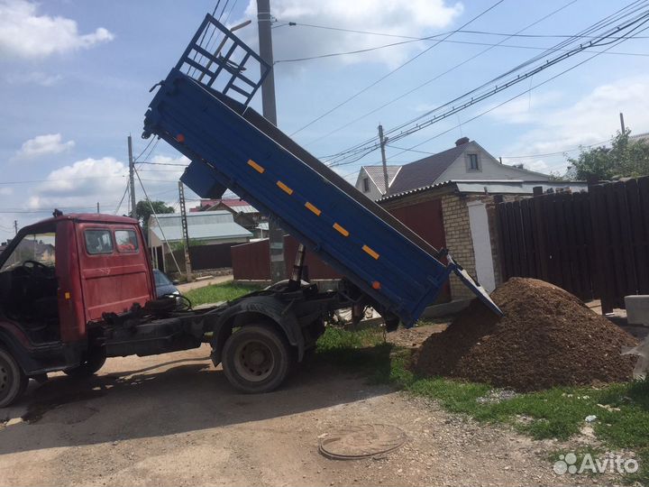 Гравий, песок, щебень, перегной