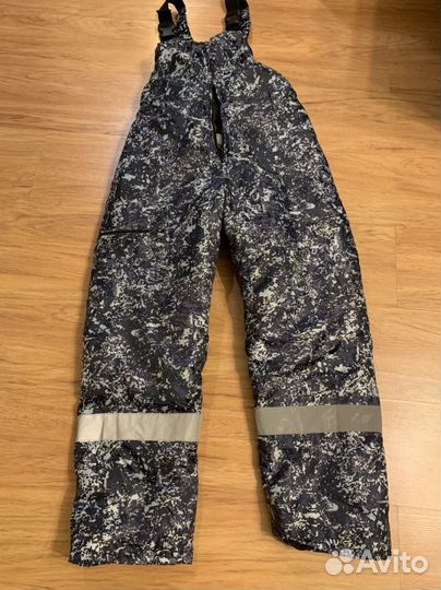Зимние штаны камуфляж для рыбалки