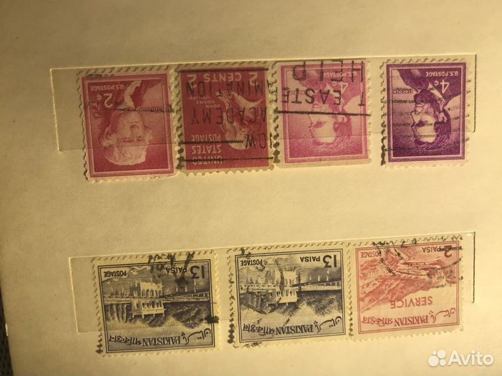 Почтовые марки страница