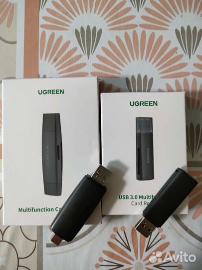 Картридер ugreen