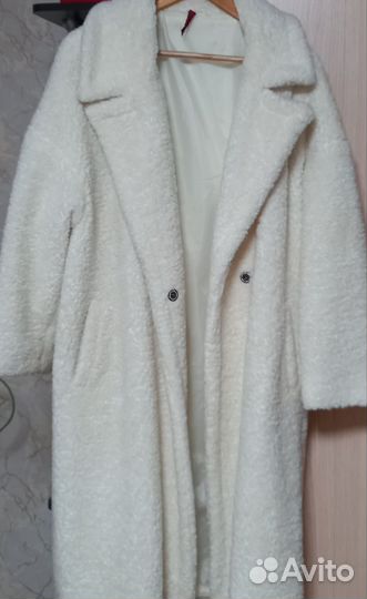 Шуба из экомеха женская