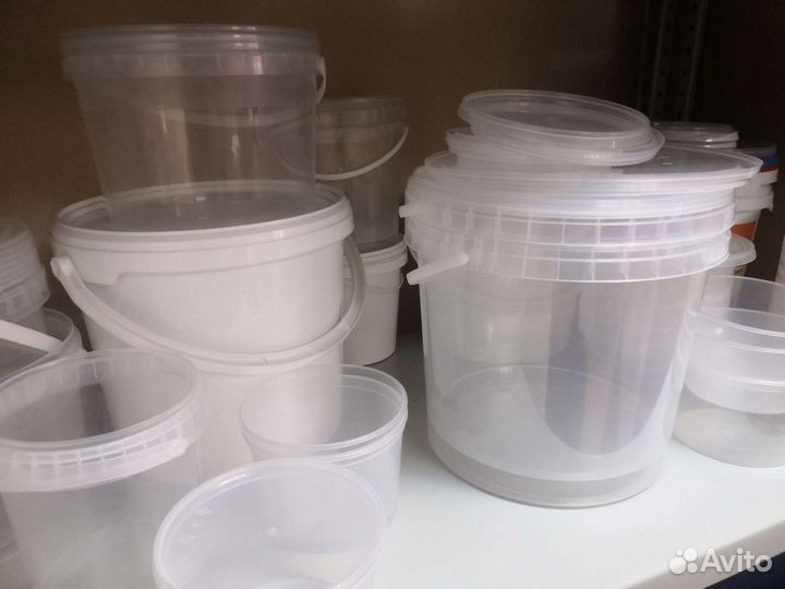 Ведра пластиковые