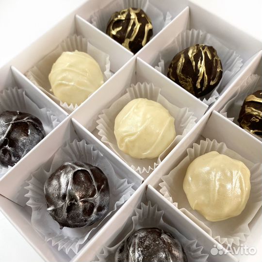 Конфеты в подарок - сырный трюфель ручной работы