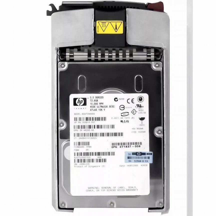 [BD0728A4B4] Жесткий Диск Hp 72,8gb U320scsi 3.5" Bd0728a4b4