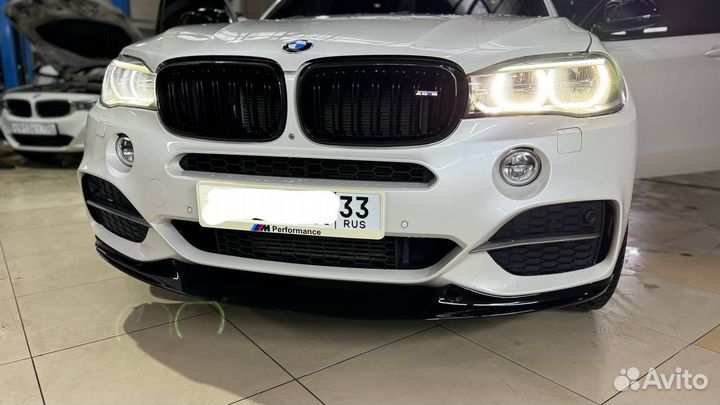 Сплиттер губа BMW X5 F15 M-performance