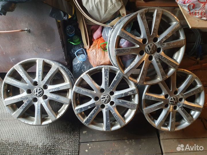Диски литьё r16 на фольксваген