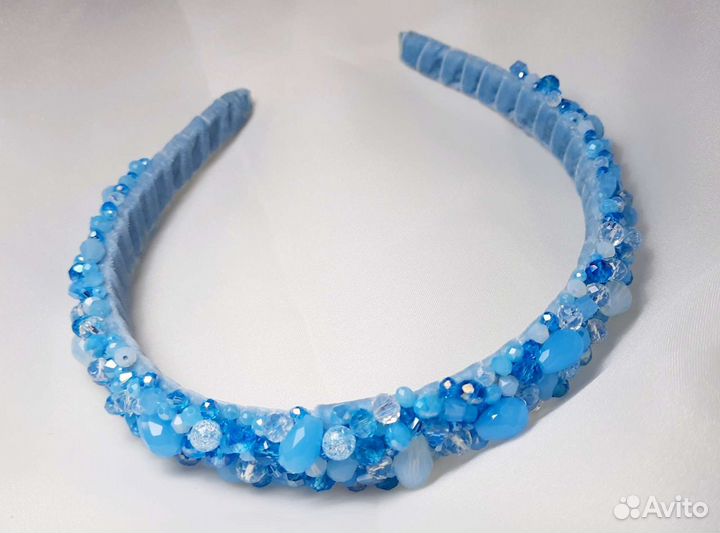 Ободок для волос ручной работы