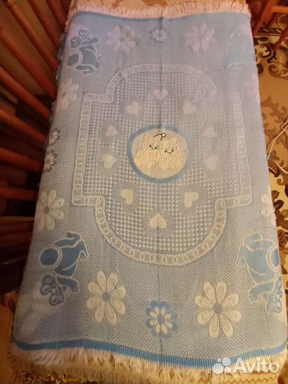 Одеяло флиссовое детское